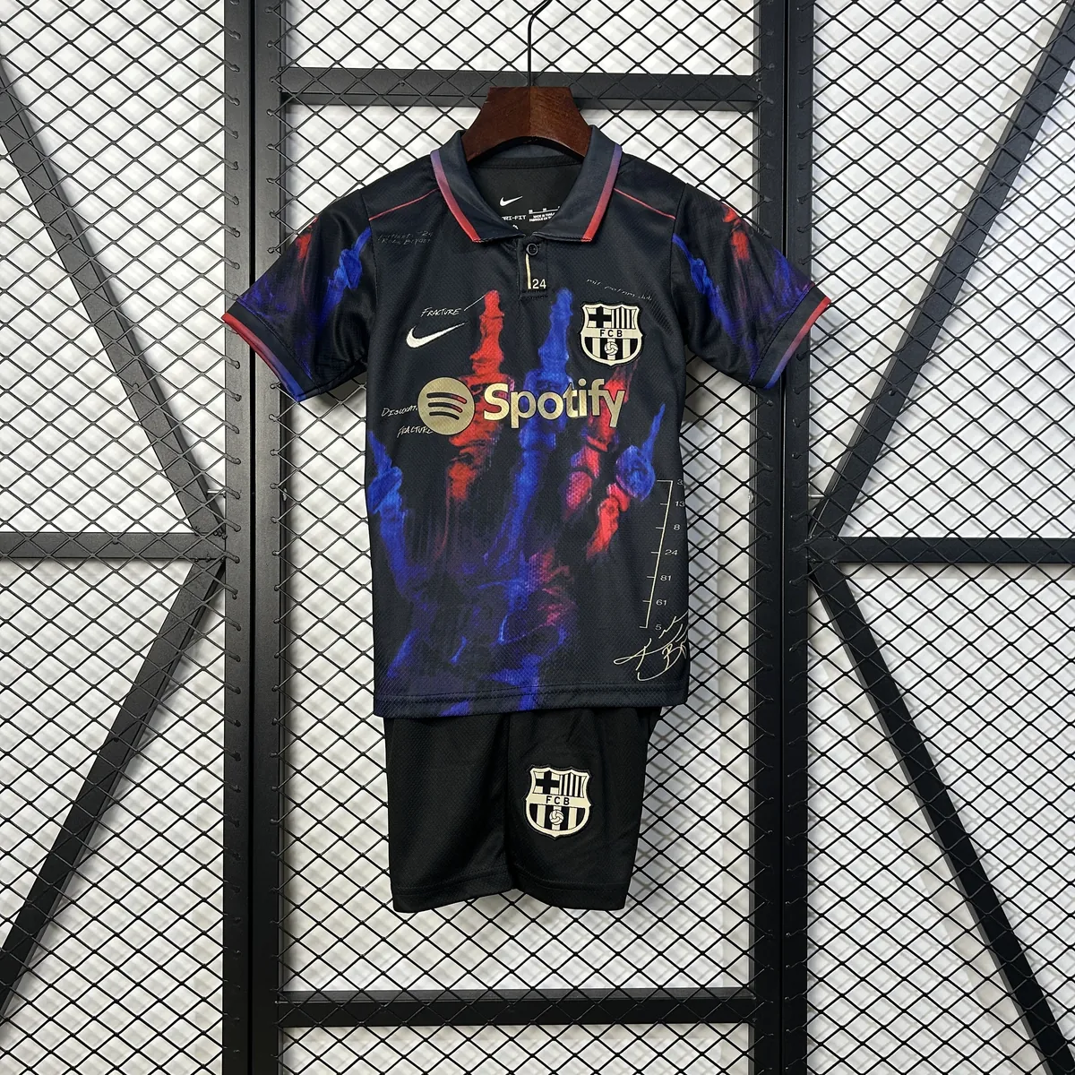 25-26 kids Barcelona Special Edition AAAAJersey Yupoo 16-28-1 3