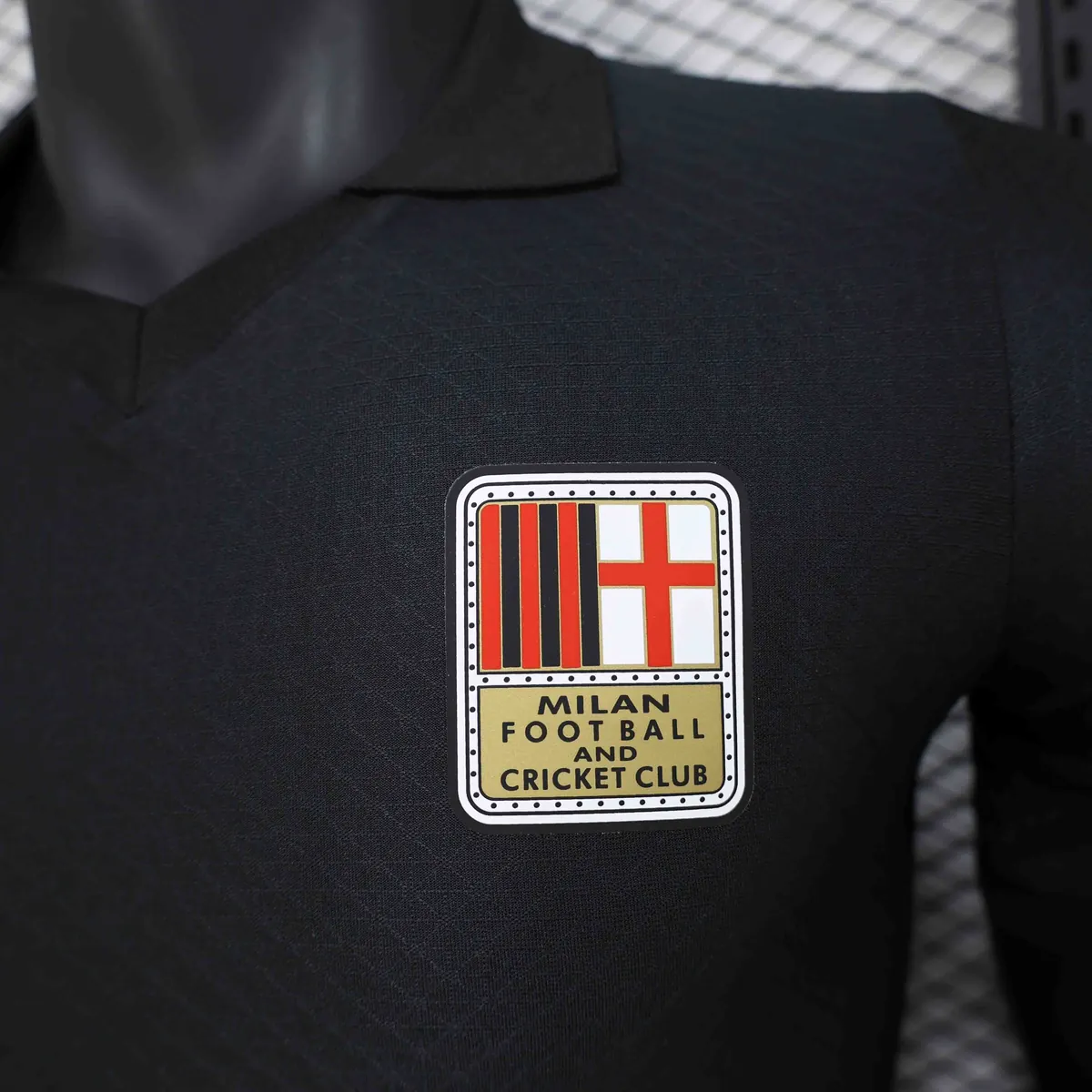 24-25 AC Milan 150th Anniversary Edition Black Player Version Shirt AAAAJersey Supplier Yupoo 2