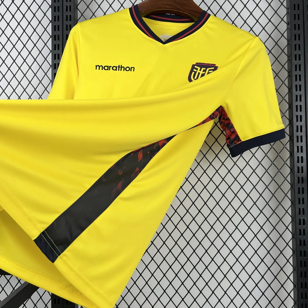 2026 World Cup Ecuador Home Yellow Soccer Shirt Fan Version 1