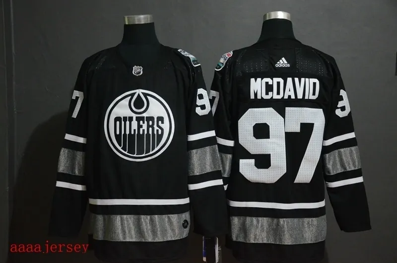 2019 Edmonton Oilers all star ice hockey jersey M-3XL 埃德蒙顿油人队全明星冰球服 2