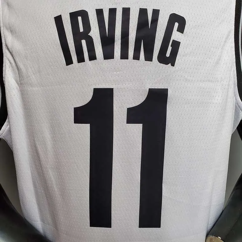 Irving #11 Brooklyn Nets white 7