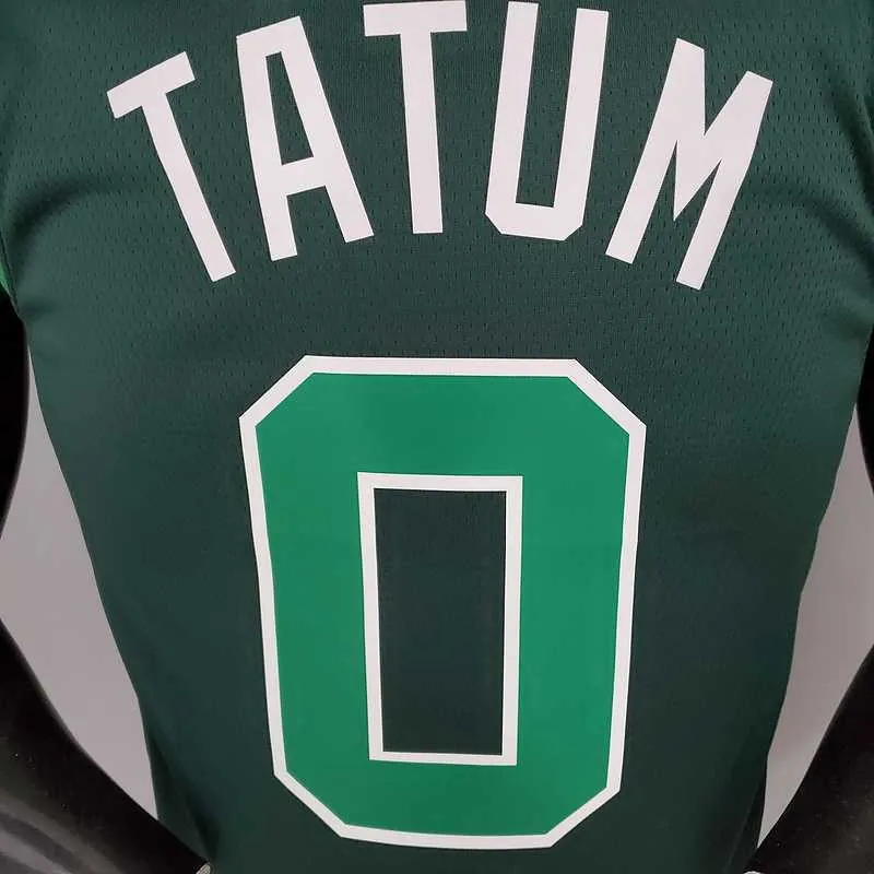2021 TATUM #0 Celtics Bonus Edition Dark Green 3