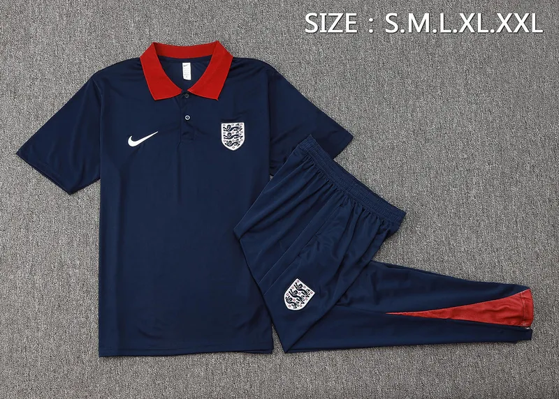 2024 England Polo Football Shirts 1