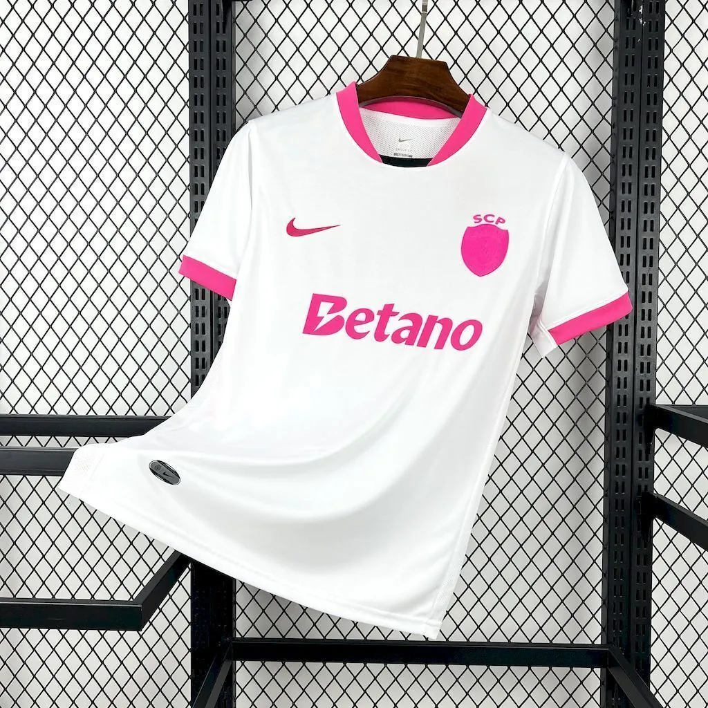 25-26 Lisbon Pink Special Edition Football T-Shirt AAAAJersey Supply Yupoo 6