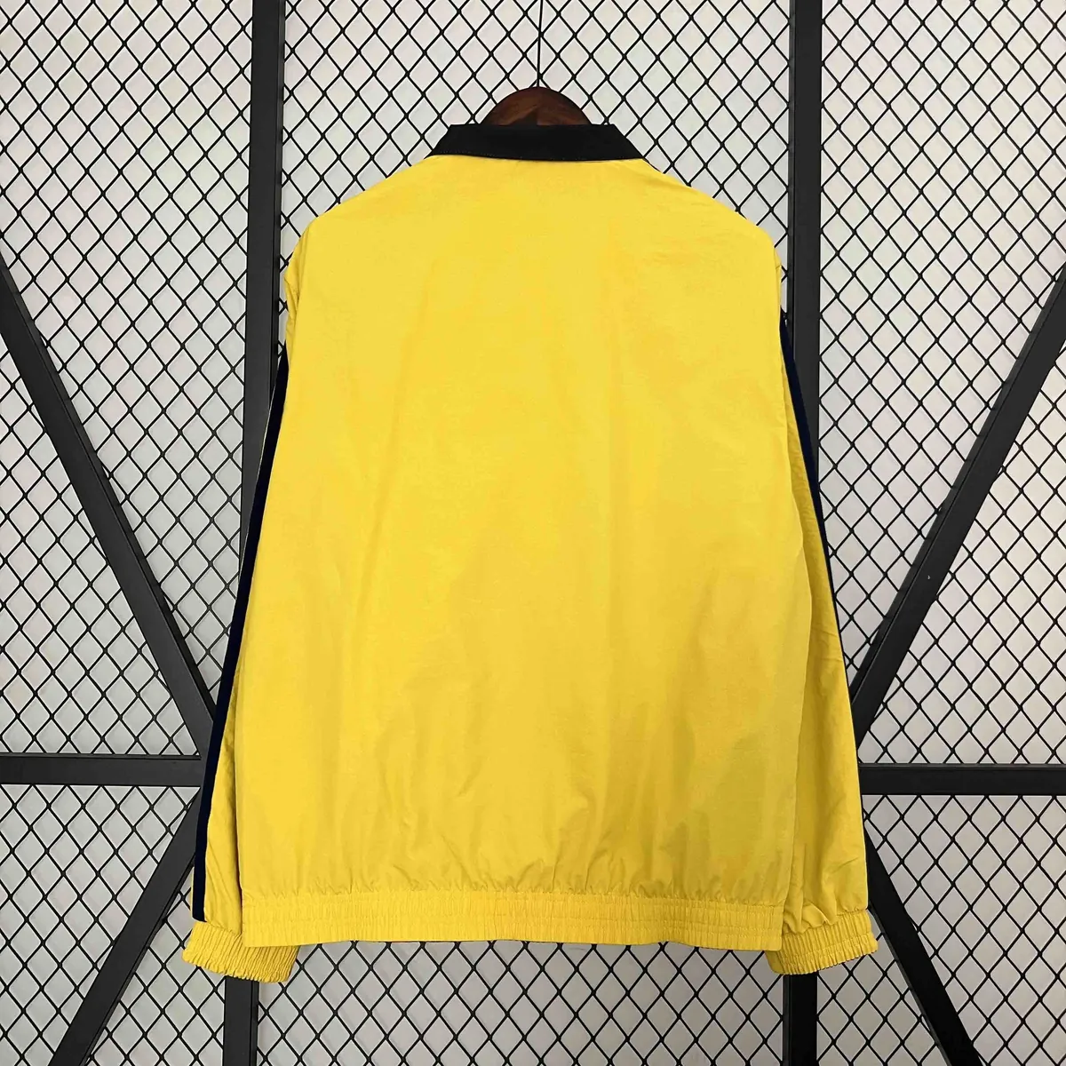 2024 Tigres UANL Orange&Yellow Trench Coat Reversible Windbreaker Double-Sides Jacket 5