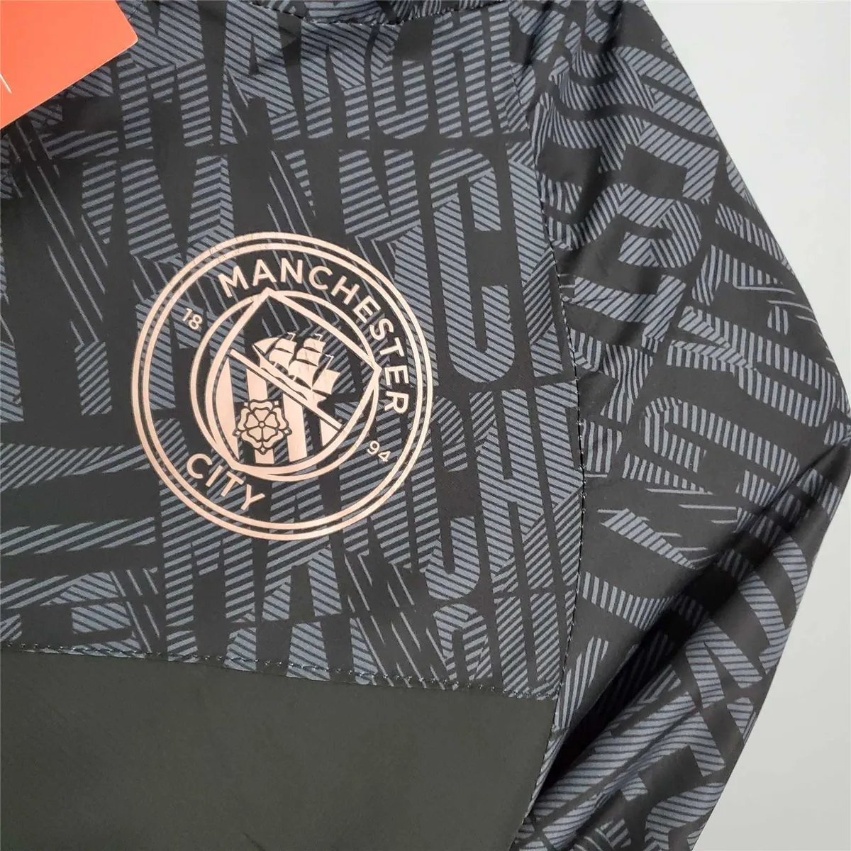 21-22 Manchester City Black Windbreaker 4