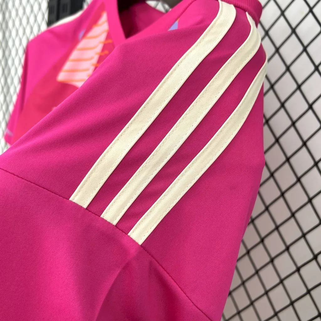 25-26 Flamengo Goalkeeper Pink Shirt Football Uniform AAAAJersey Dropship Yupoo 4