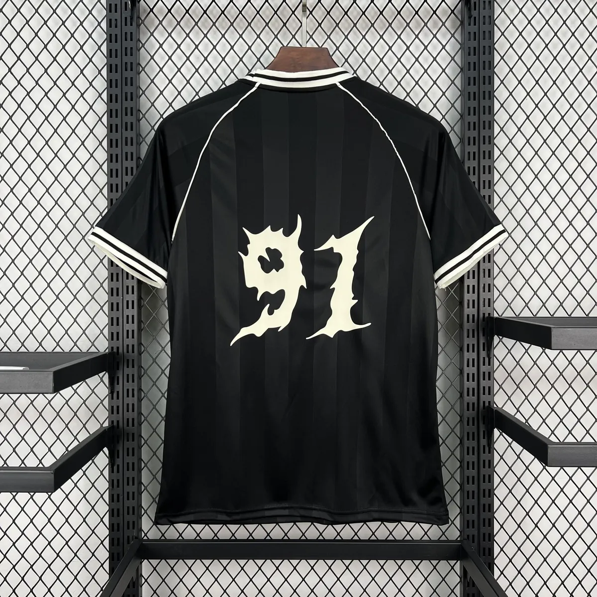26-27 The Prodigy x Hummel Mens Black Soccer T-Shirt AAAAJersey Wholesale Yupoo 6 4