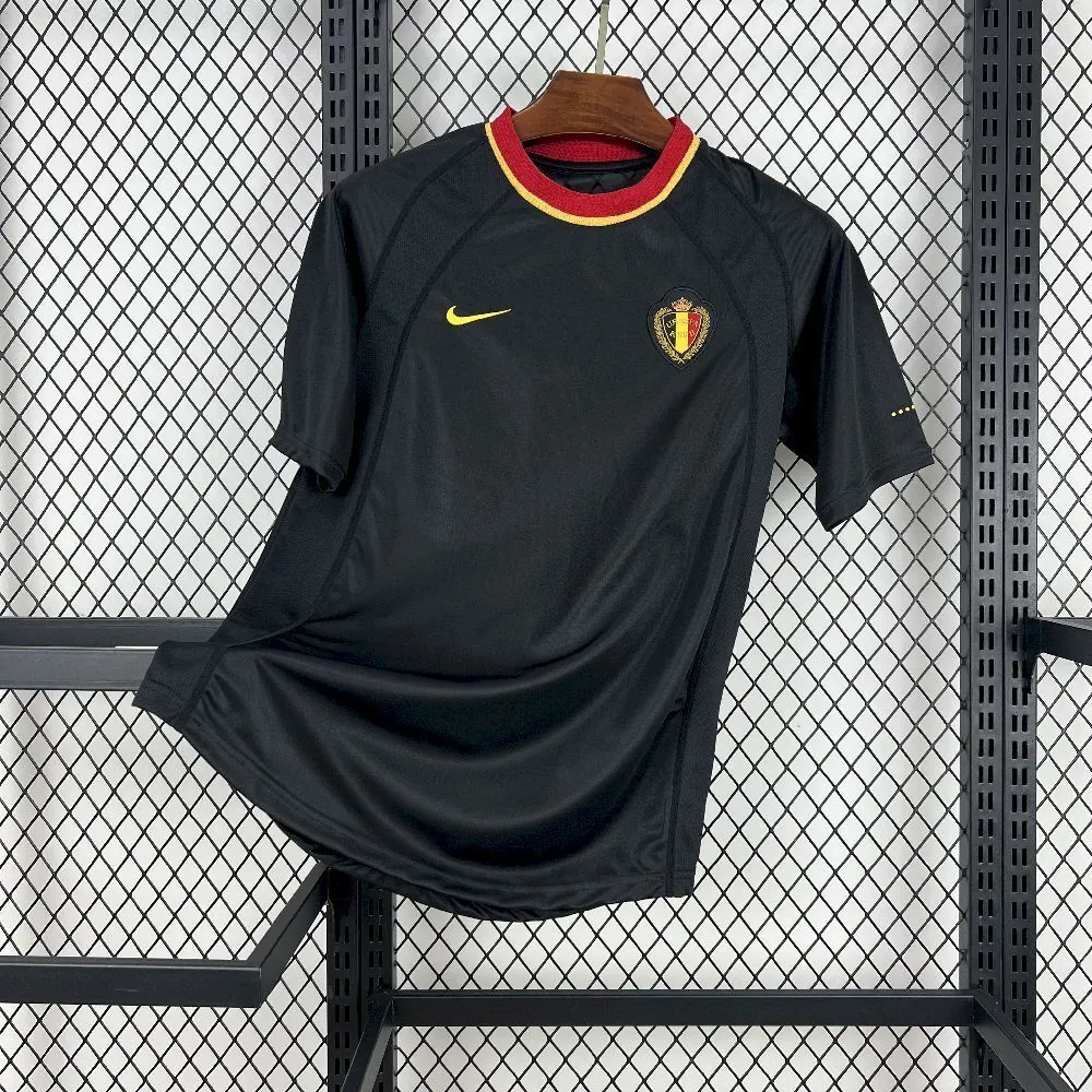 2000 Belgium Away Retro Kit Vintage Shirt Sino AAAAJersey Supply Yupoo 5
