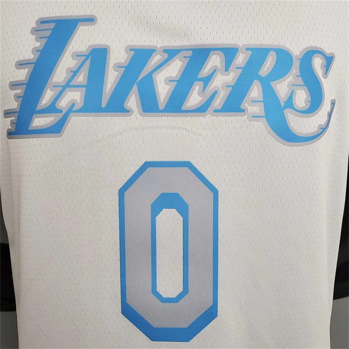 2021 Westbrook#0 Lakers Retro White 2