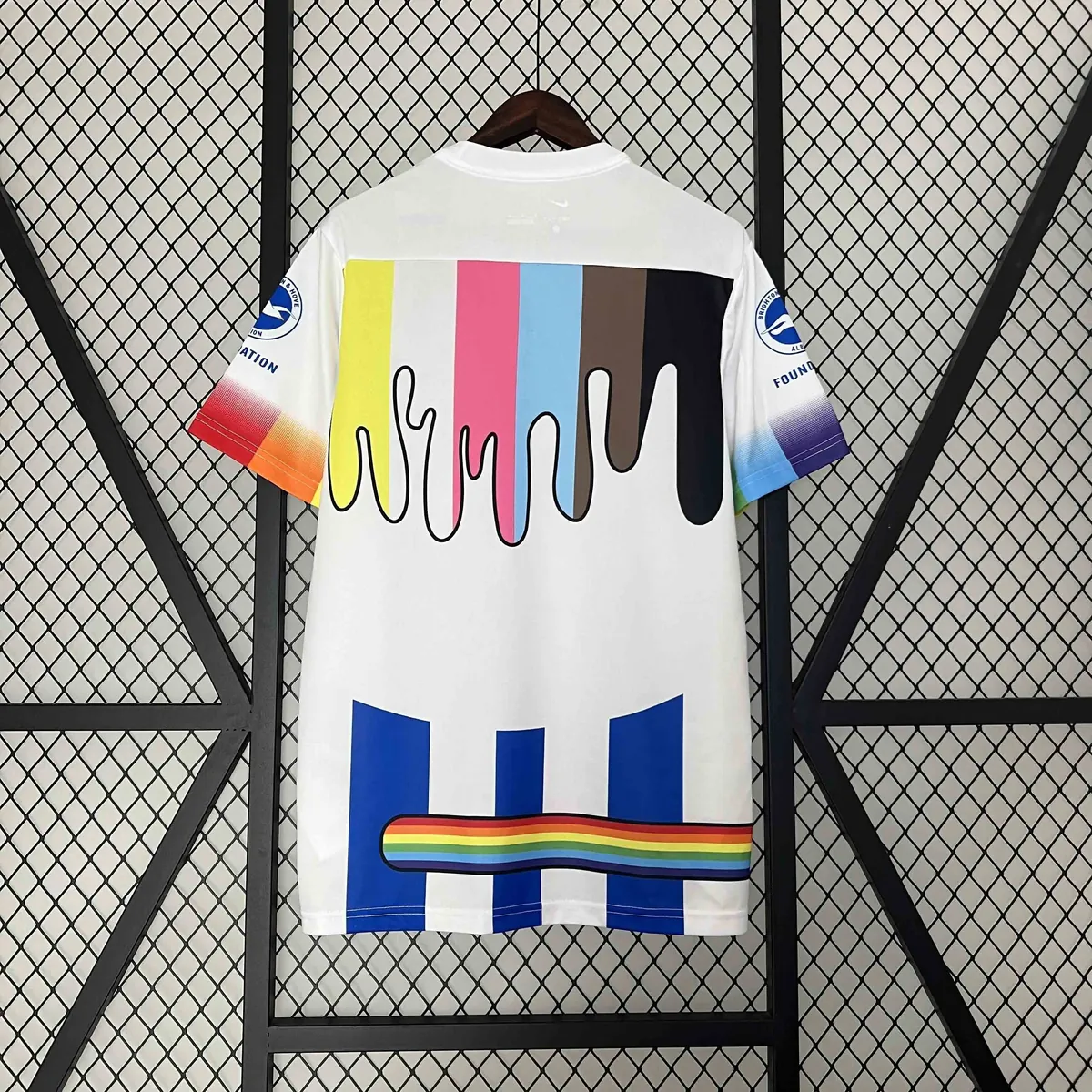 24-25 Brighton & Hove Albion Rainbow Laces Pre-Match Shirt AAAAJersey Supplier Yupoo 4