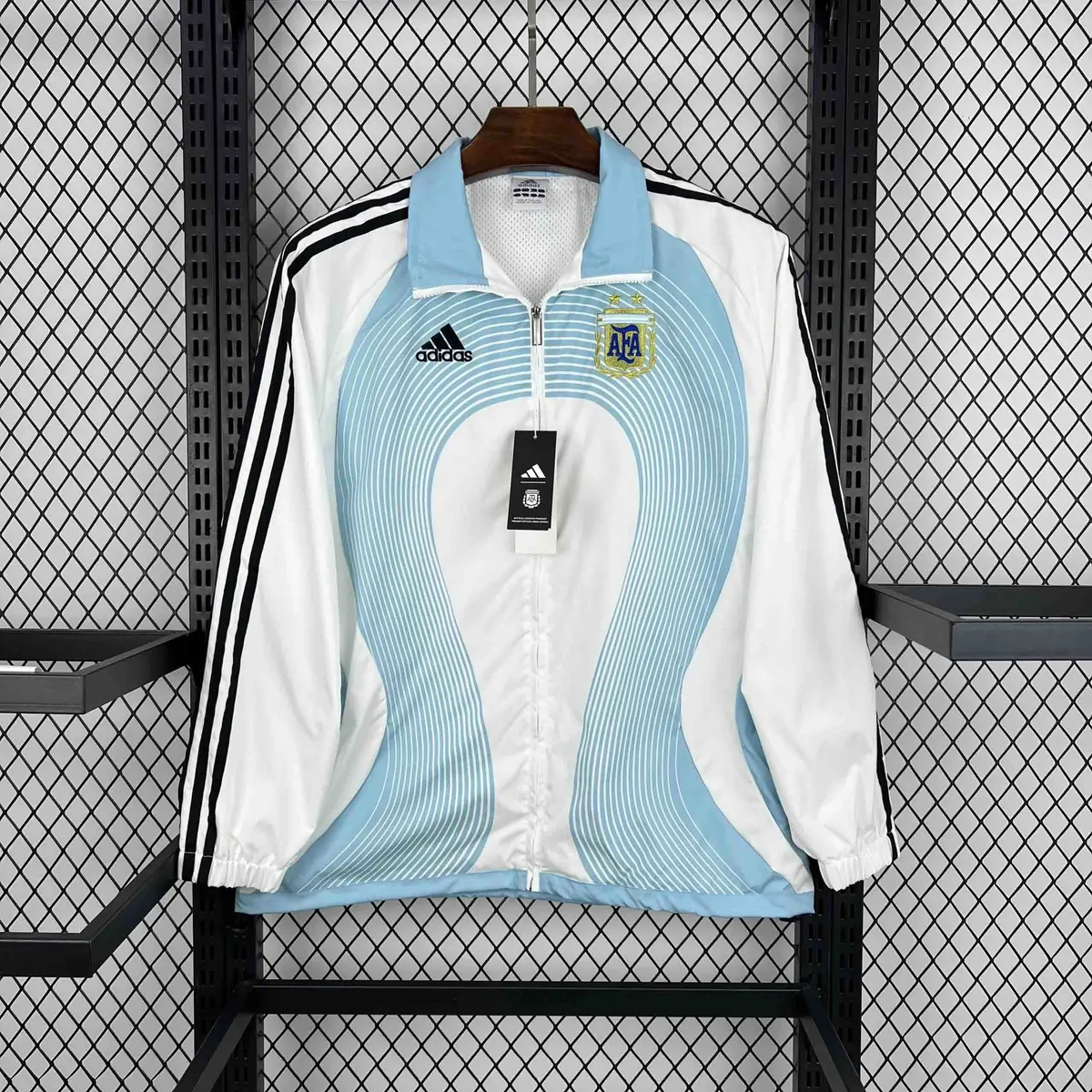 2025 Argentina White Blue Windbreaker Jacket AAAAJersey Supply Yupoo 5