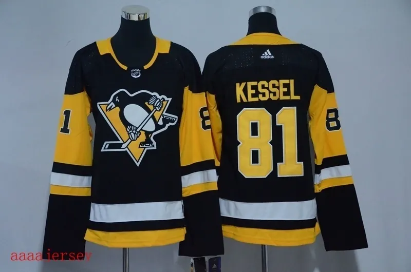 Pittsburgh Penguins women ice hockey jersey S-XL 匹兹堡企鹅队女装冰球服 4