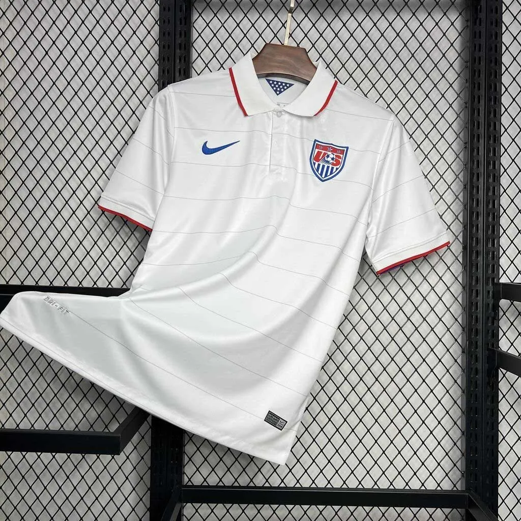 2014 USA Home Retro Kit Vintage Shirt Sport AAAAJersey Yupoo 6