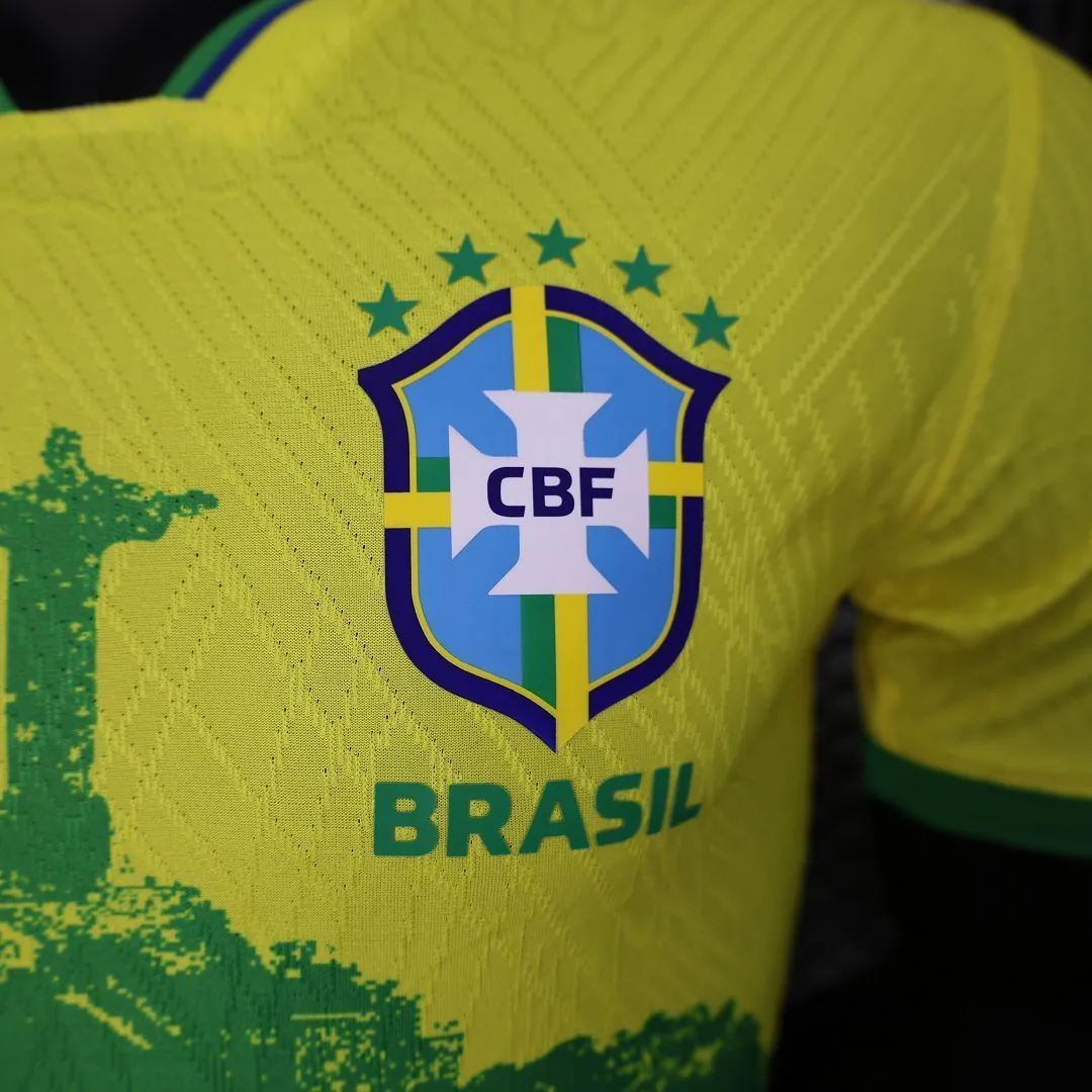 2023 Brazil Special Edition Player Version S-XXL Cheap Soccer Jerseys 2