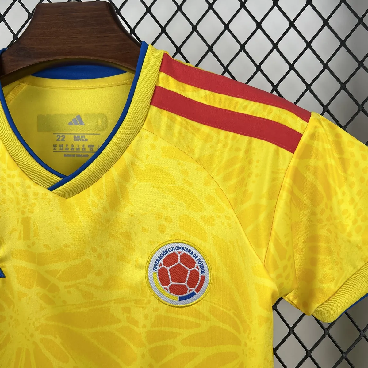 2026 World Cup Colombia Home Kids Kit Football Youth Apparels AAAAJersey Supply Yupoo 3