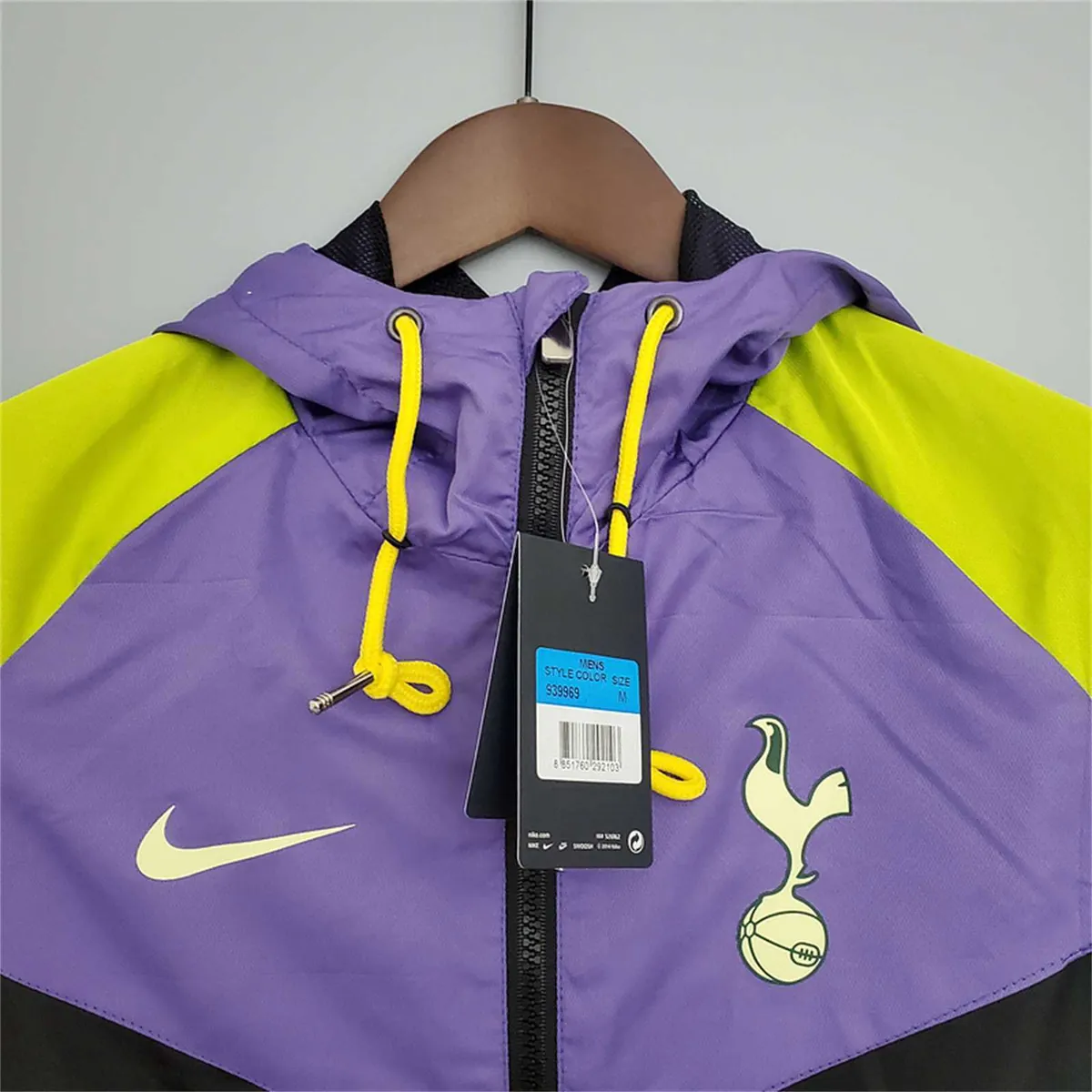 21-22 Tottenham Hotspur purple-black windbreaker 8