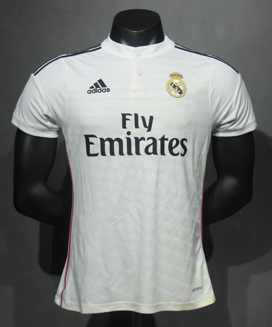 14-15 Real Madrid Home Retro Kit Vintage Player Version Sino Shirt AAAAJersey Dropship Yupoo 6