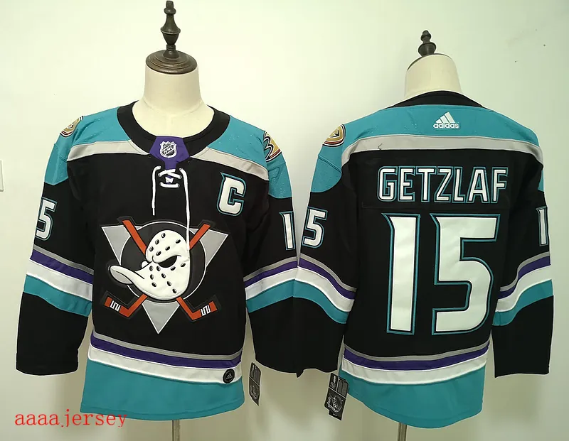 Anaheim Ducks ice hockey jersey M-3XL 阿纳海姆鸭队冰球服 4