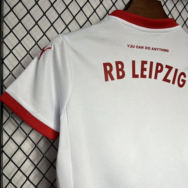 24-25 RB Leipzig Home Kid Kits Youth Apparels Football AAAAJersey Yupoo 4