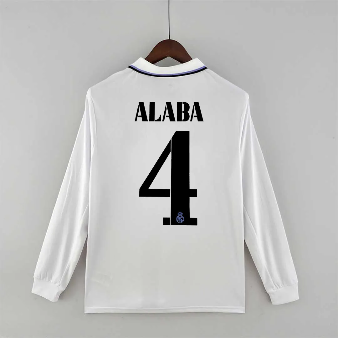 22-23 Real Madrid home long sleeve 9