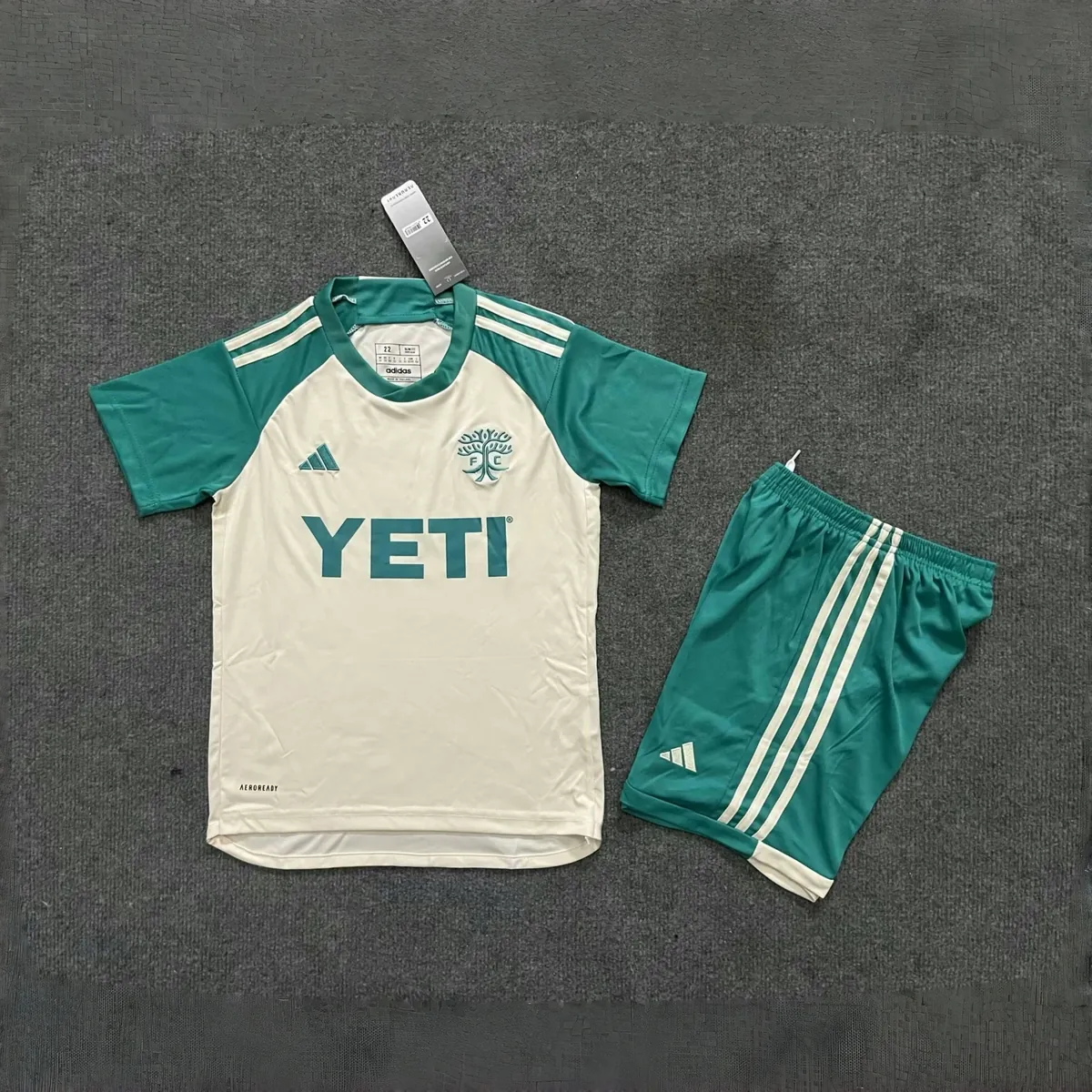 24-25 Austin Away Kid Kits Children Sets Football AAAAJersey Yupoo 2