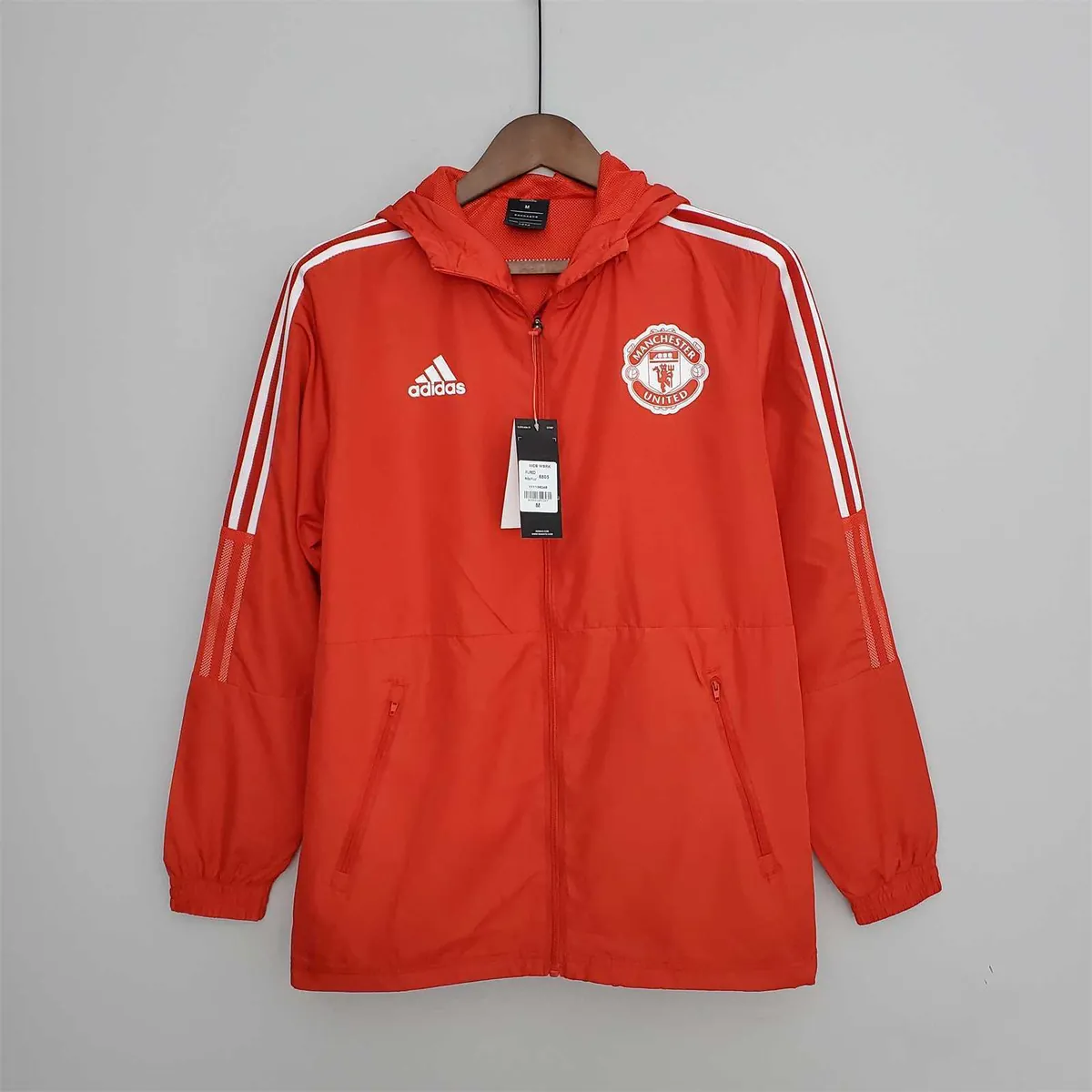 22-23 Manchester United red windbreaker 8