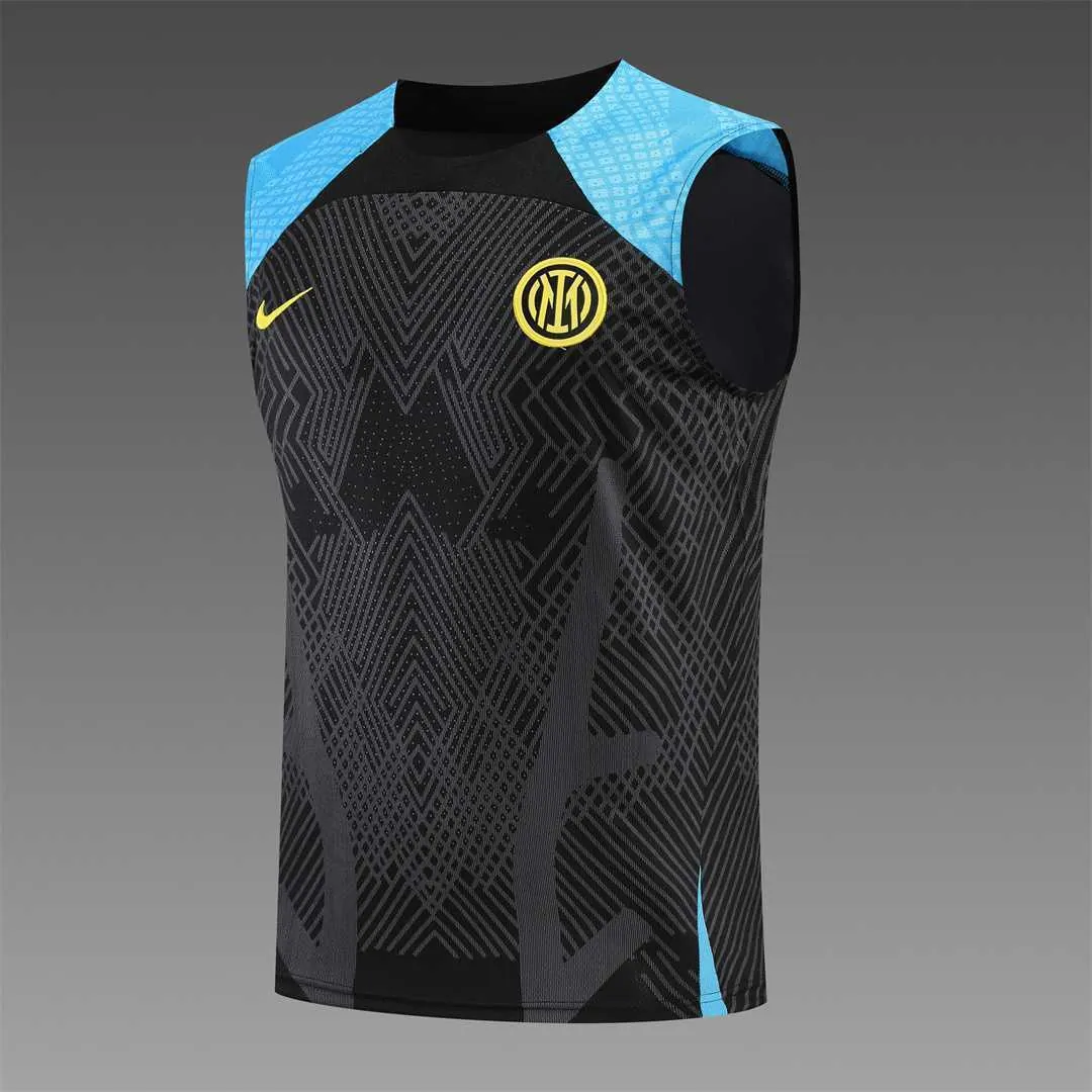 22-23 Inter Milan vest training suit kit Black 9