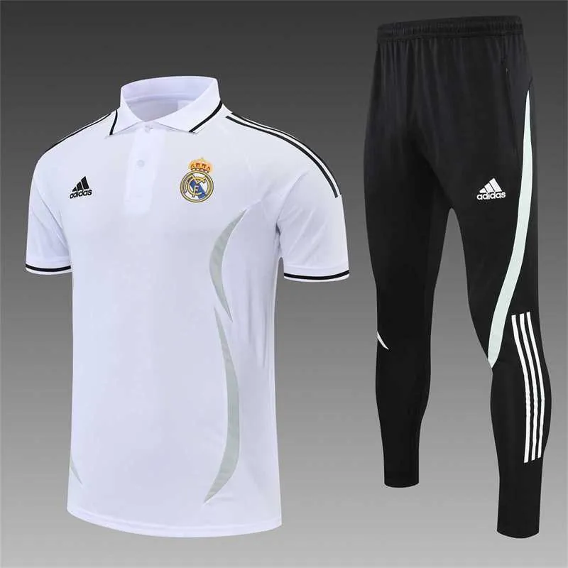 Real Madrid Polo white-black with three sides 20