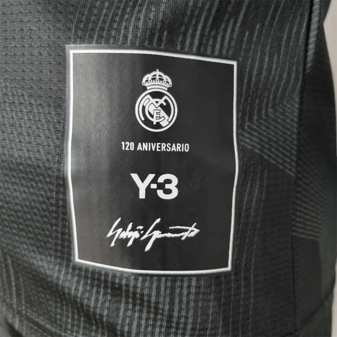 22-23 Real Madrid Y3 black kids kit 6