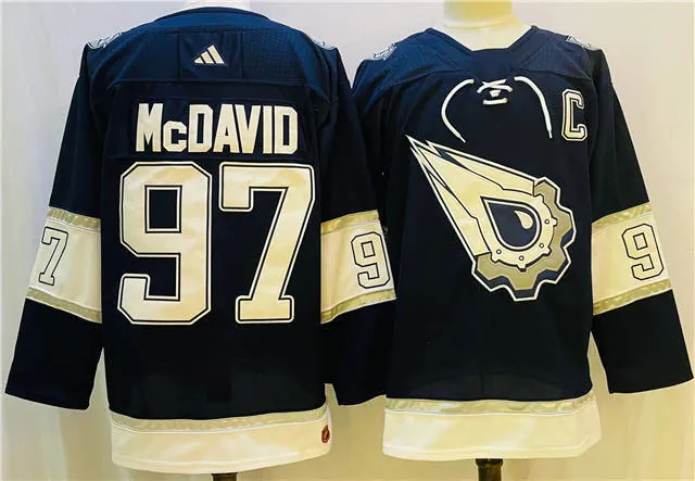 Oilers ice hockey jersey 【ID10061650】M-3XL 埃德蒙顿油人队冰球服 1