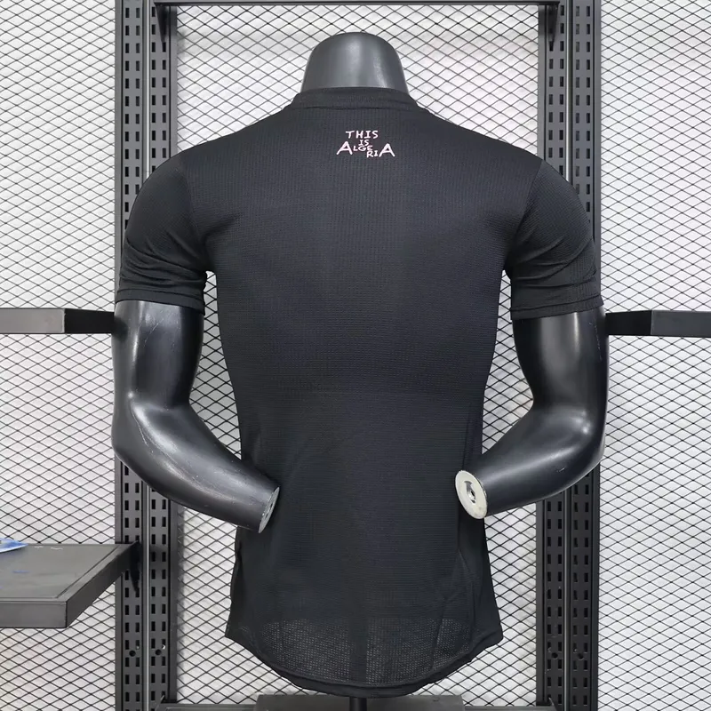 25-26 Algeria Black Special Edition Kit Player Version Shirt AAAAJersey Wholesale Yupoo-1 4