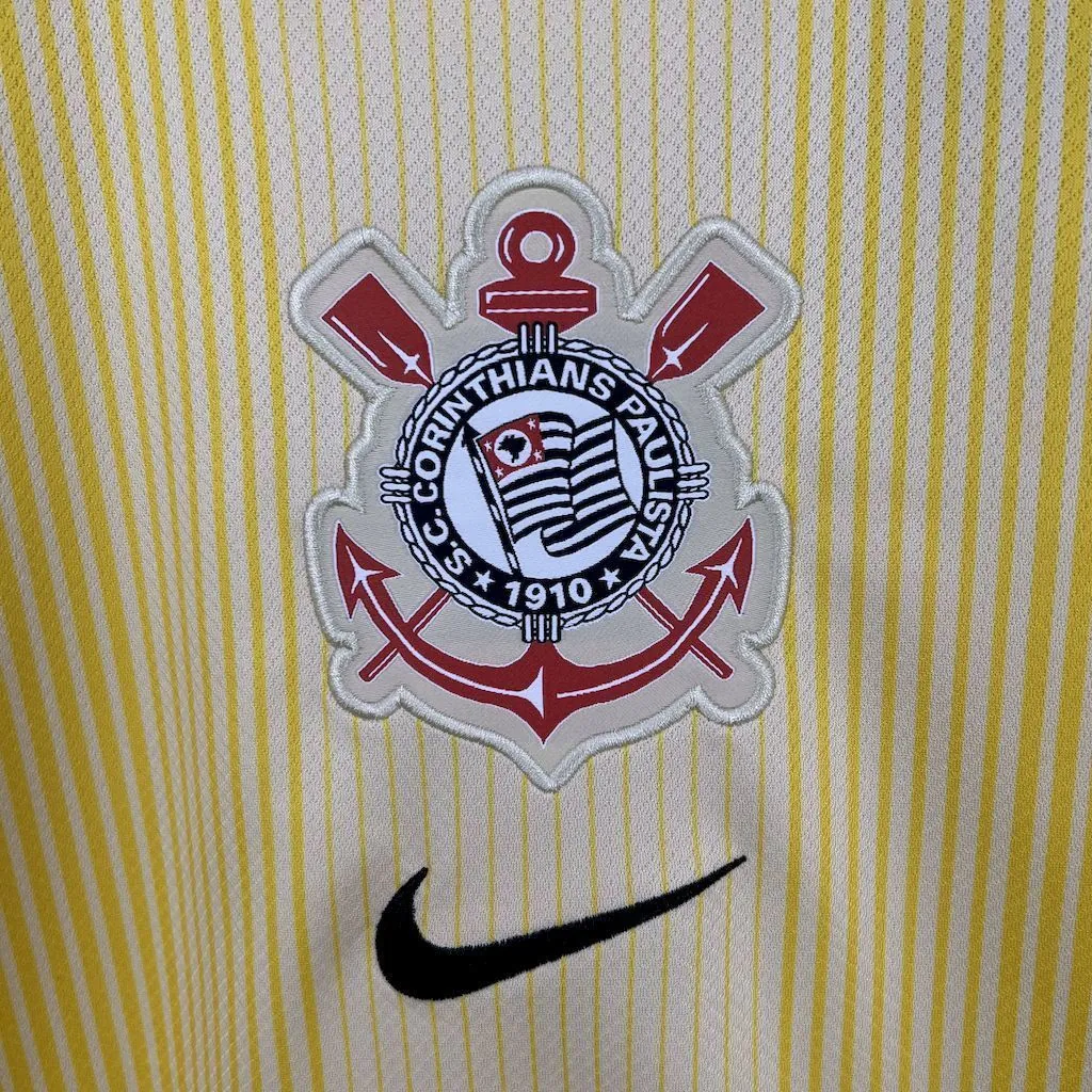25-26 Corinthians Goalkeeper Yellow Shirt Soccer Apparels AAAAJersey Supply Yupoo 4