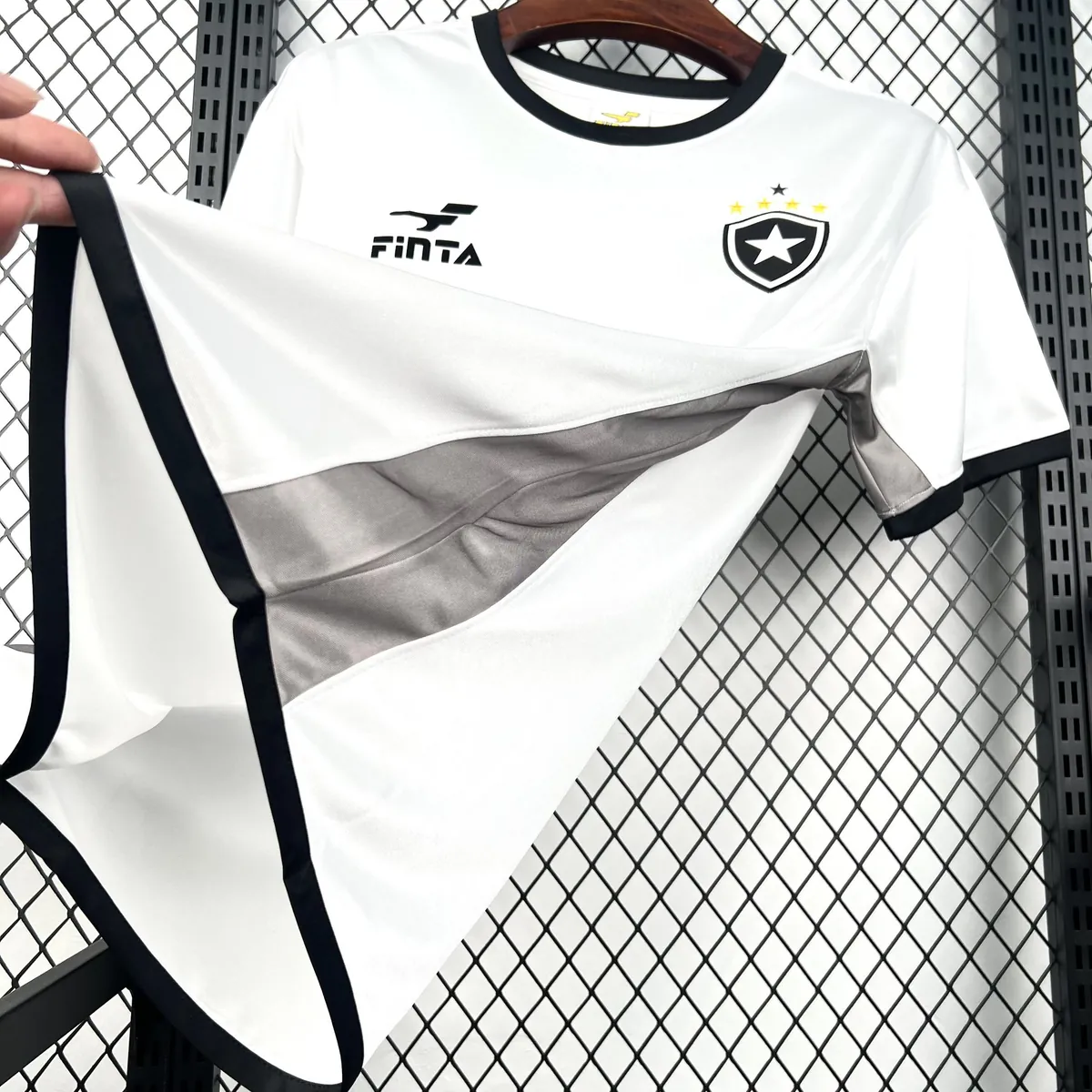 02-03 Botafogo Mens Home Retro Kit Vintage Soccer T-Shirt AAAAJersey Supply Yupoo 10 7