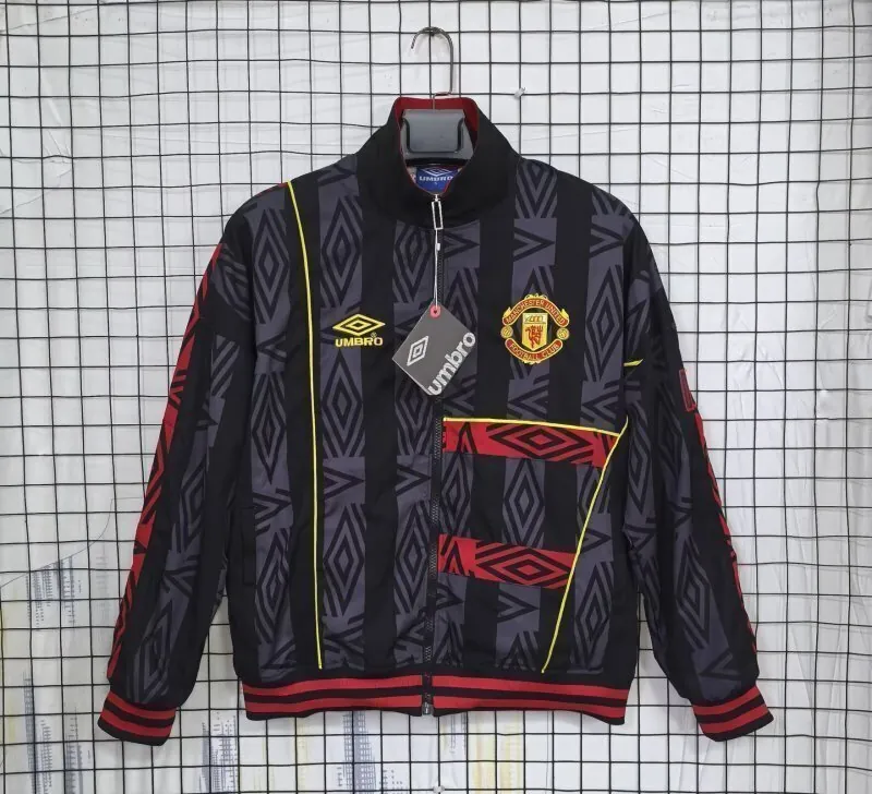 1993 Manchester United Windbreaker Jackets Kit Soccer AAAAJersey Supply Yupoo 2