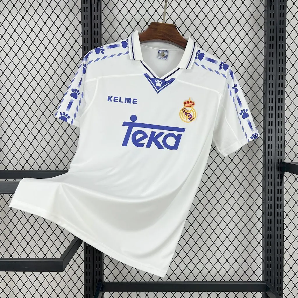 96-97 Real Madrid Home Retro Kit Vintage Shirt AAAAJersey Supplier Yupoo 6