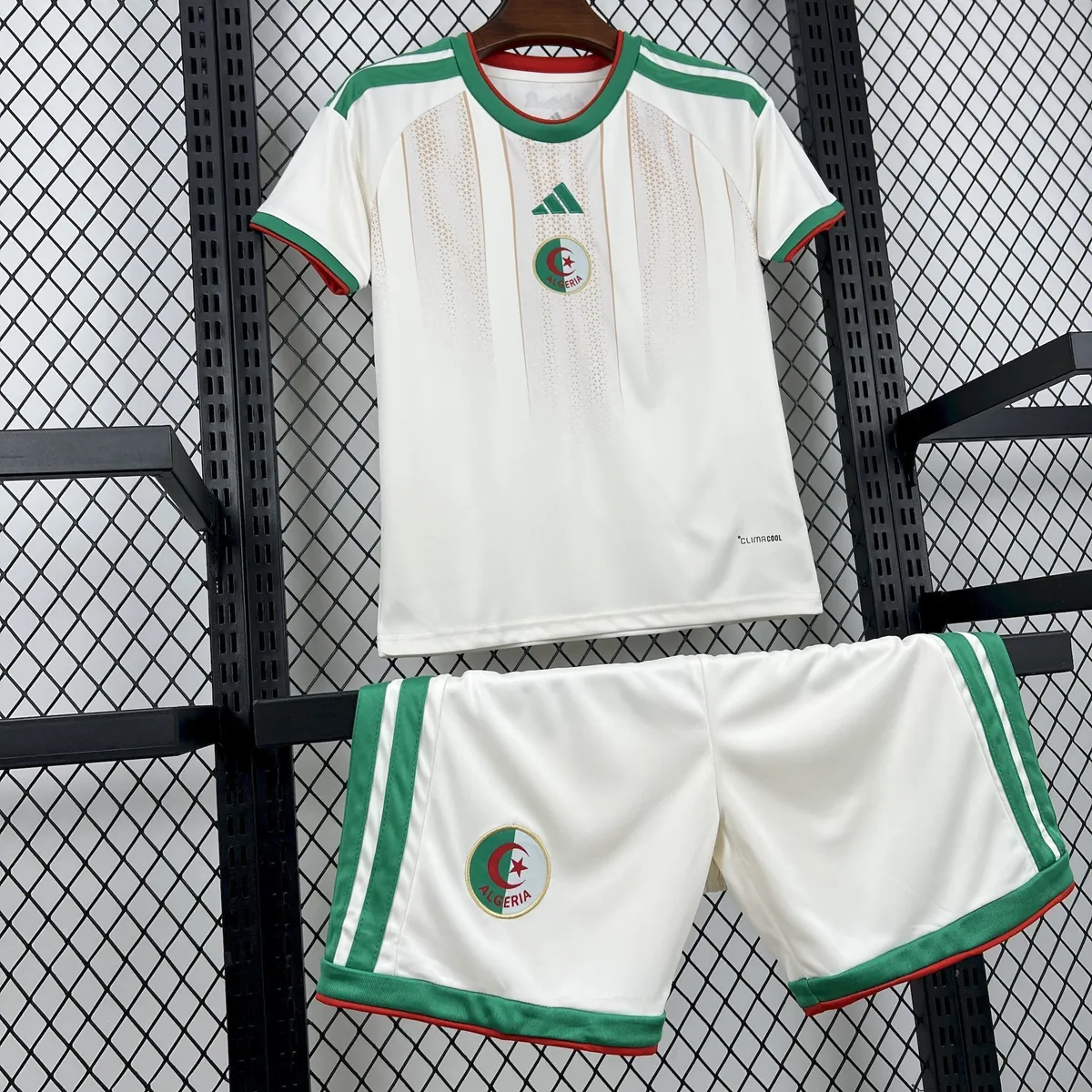 World Cup 2026 Algeria Home Kids Kit Soccer T-Shirt AAAAJersey Supply Yupoo 2