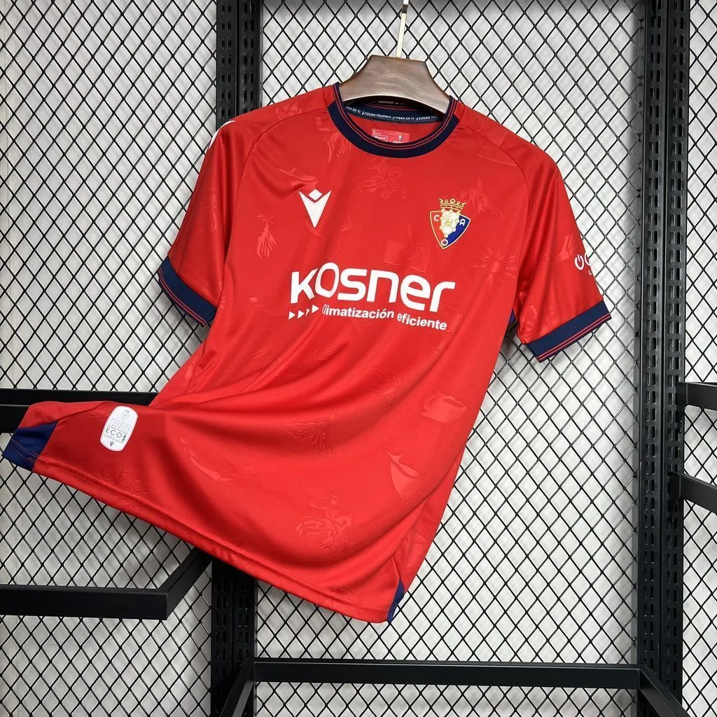 24-25 Osasuna Home Kit Football Apparels Sport AAAAJersey Yupoo 3