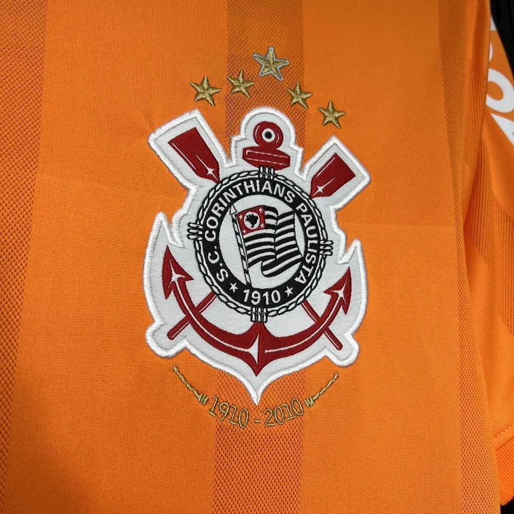 10-11 Corinthians Retro GoalKeeper Kit Vintage Shirt Soccer AAAAJersey Yupoo 3