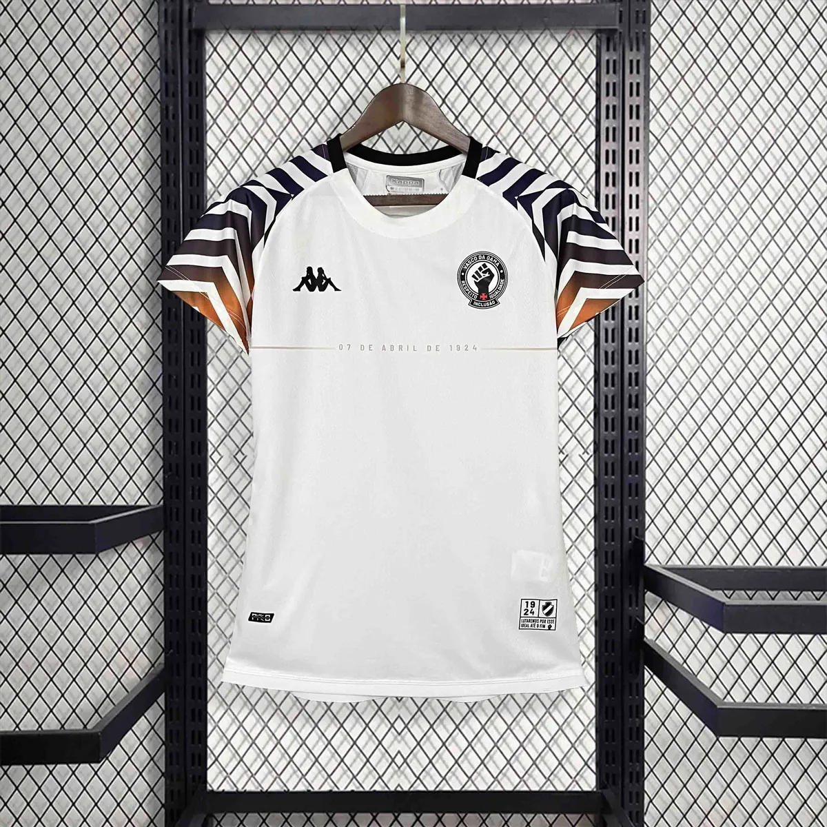 24-25 Vasco da Gama Warm-Up White Woman Shirt Soccer Uniforms AAAAJersey Supplier Yupoo 2