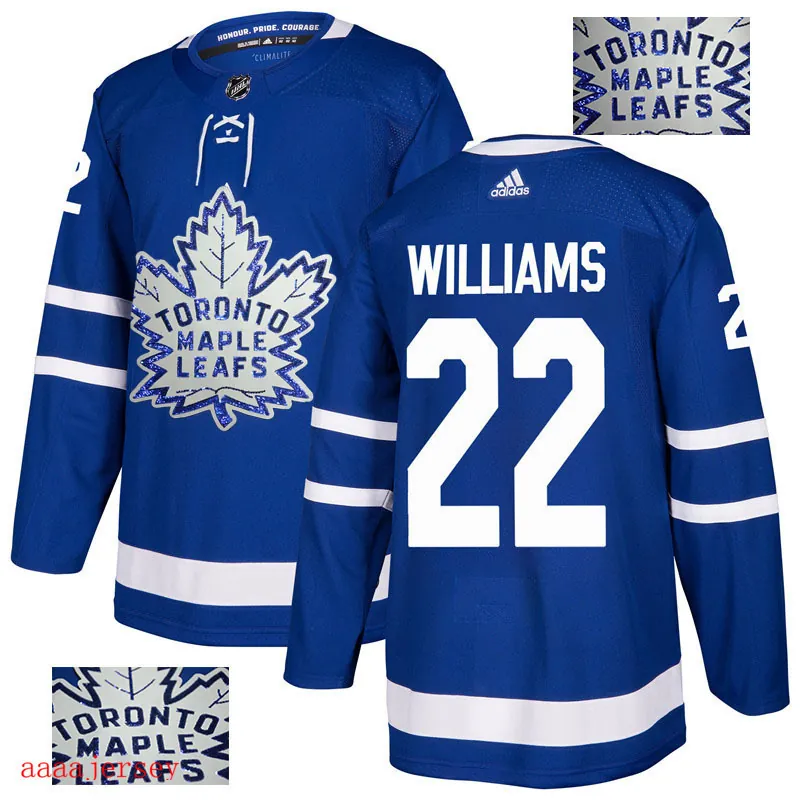 2018 Toronto Maple Leafs ice hockey jersey M-3XL 多伦多枫叶队时尚亮片款冰球服 8
