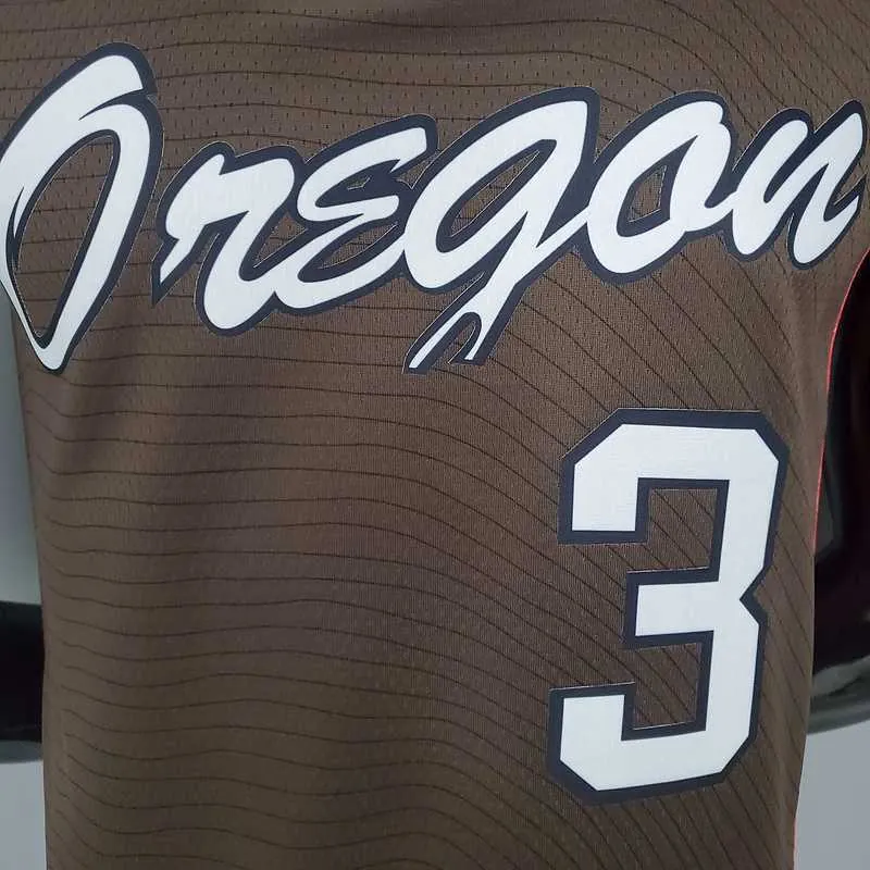 2021 McCOLLUM#3 Trail Blazers City Edition Brown 5