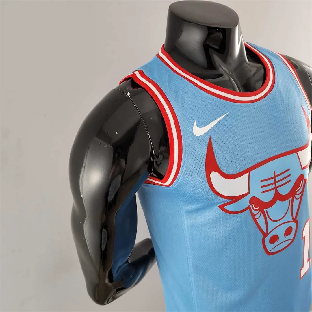 Chicago Bulls DeROZAN #11 Blue NBA Jersey 2