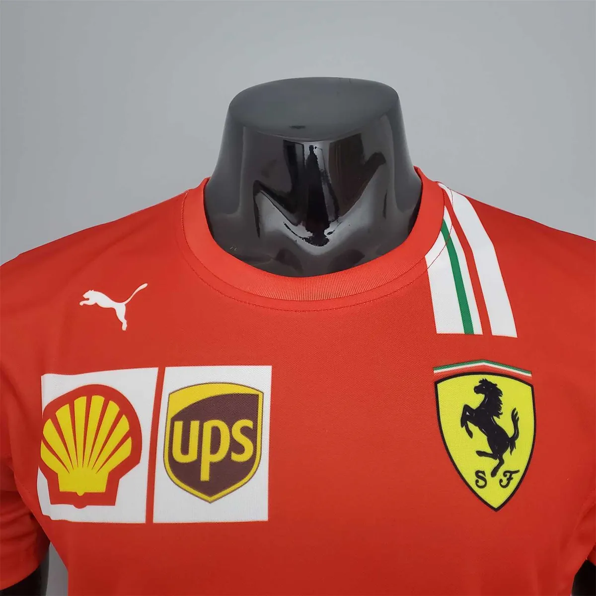 F1 Formula One; Ferrari racing suit red 2