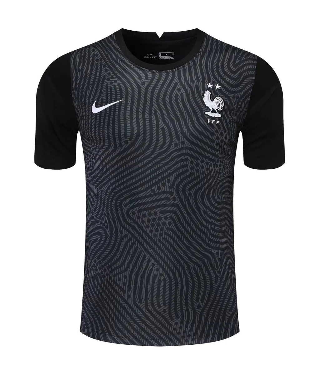 2021 France black goalkeeper 8