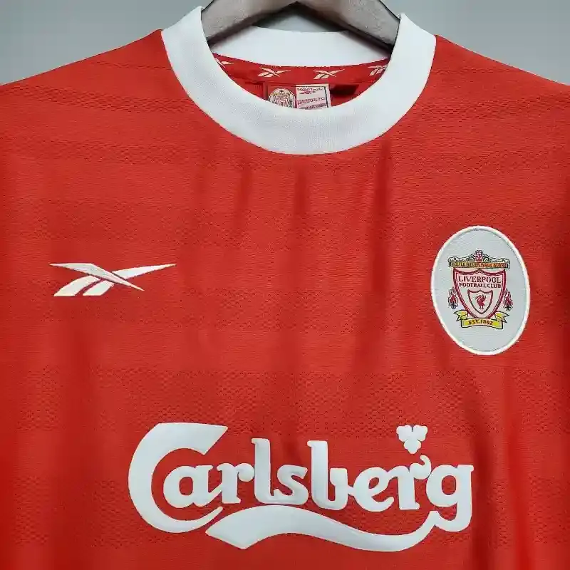 1998 Liverpool Home Kit Football AAAAJersey S-2XL 1