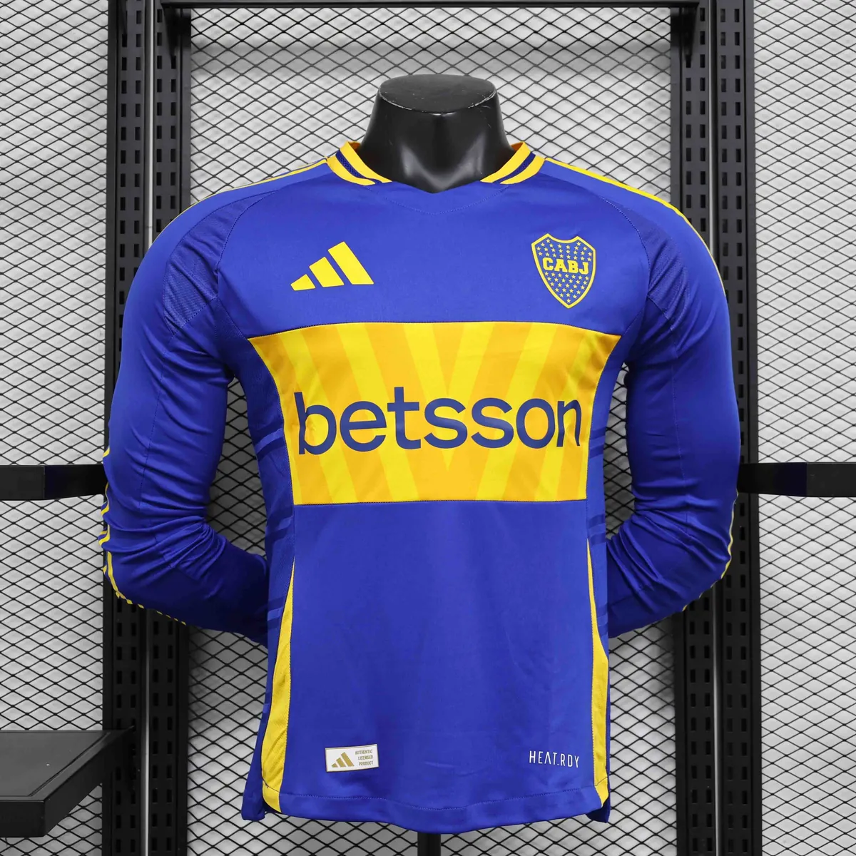 24-25 Boca Home Long Sleeve Kit Player Version Shirt Soccer AAAAJersey Yupoo 3