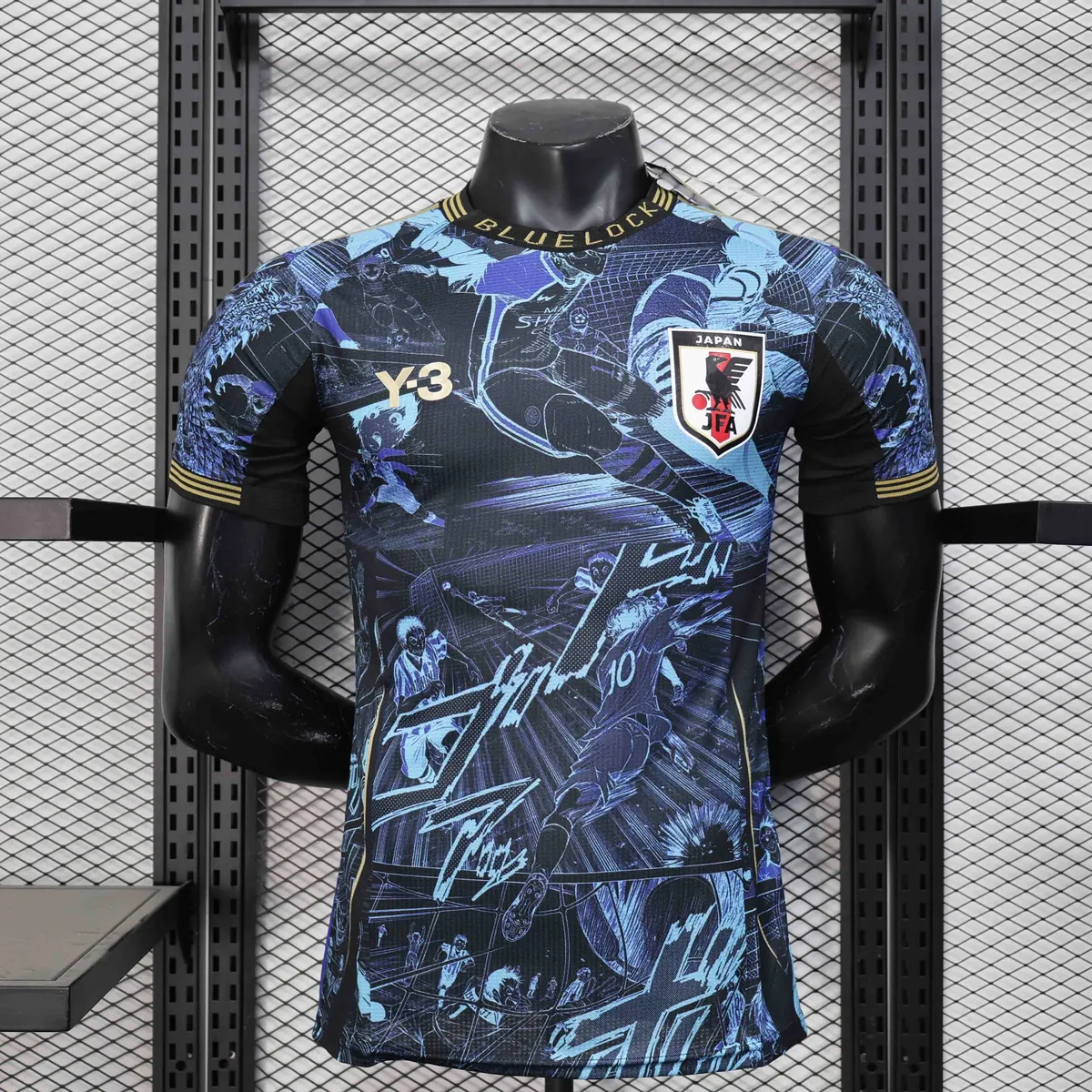 2025 Japan Y3 Captain Tsubasa Special Edition Kit Player Version Shirt AAAAJersey Dropship Yupo 3