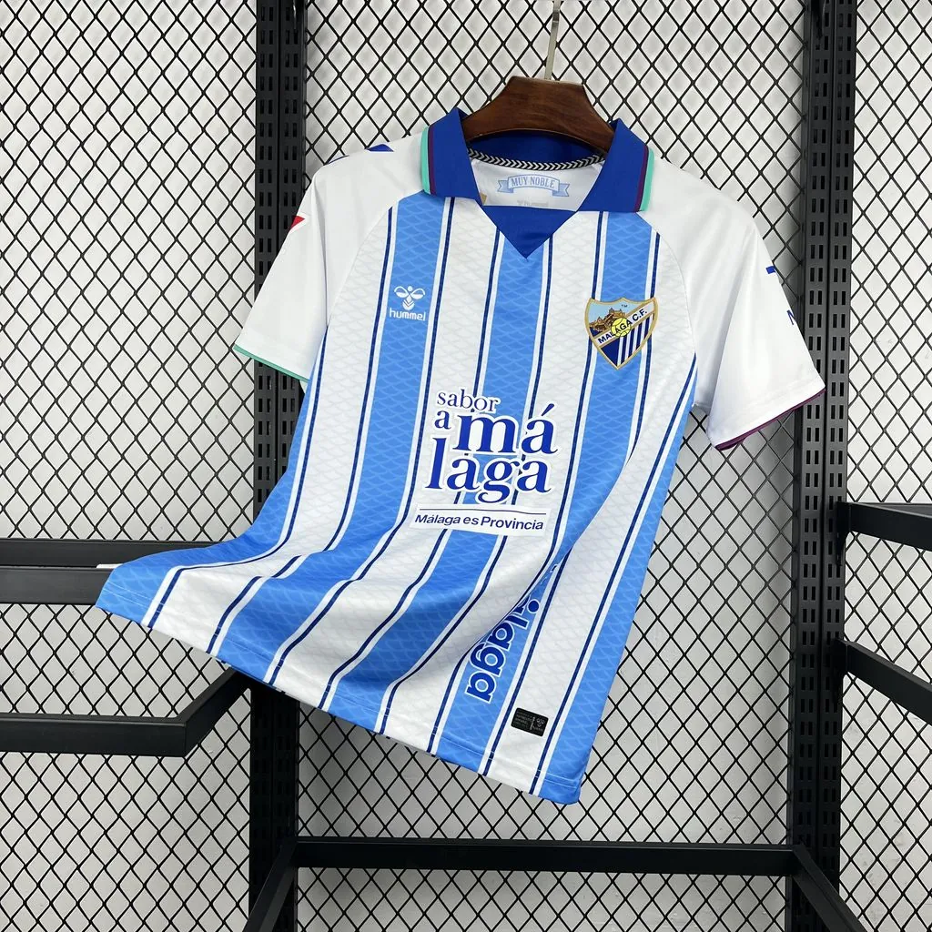 26-27 Malaga Mens Home Kit Football T-Shirt AAAAJersey Supply Yupoo 7 6