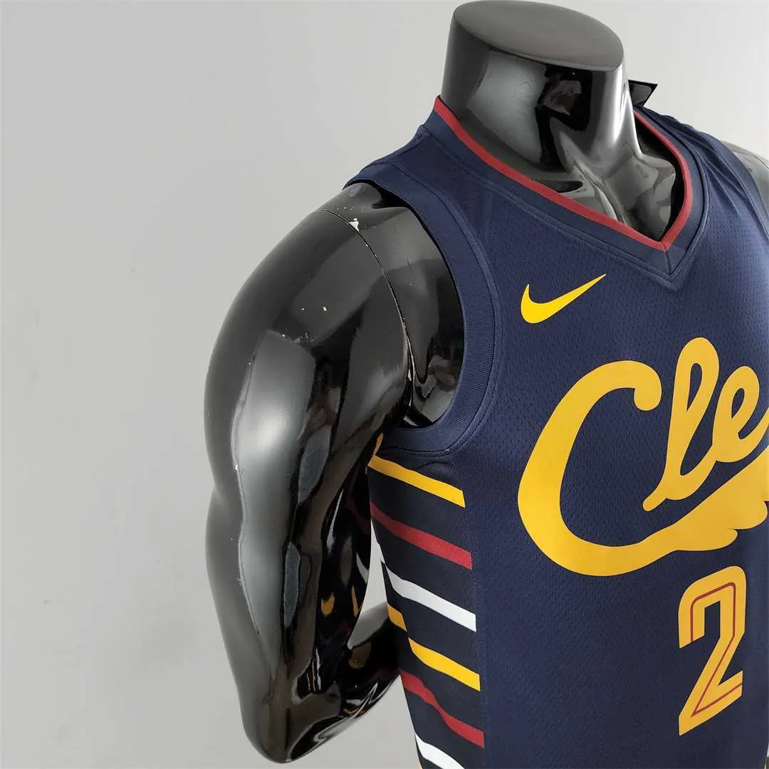 Cleveland Cavaliers Irving #2 Striped NBA Jersey 2